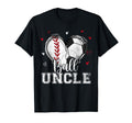 Ball Uncle Baseball Soccer Heart Nana T-Shirt - Graphic Print Men Women - T-Shirt, Sweatshirt, Hoodie