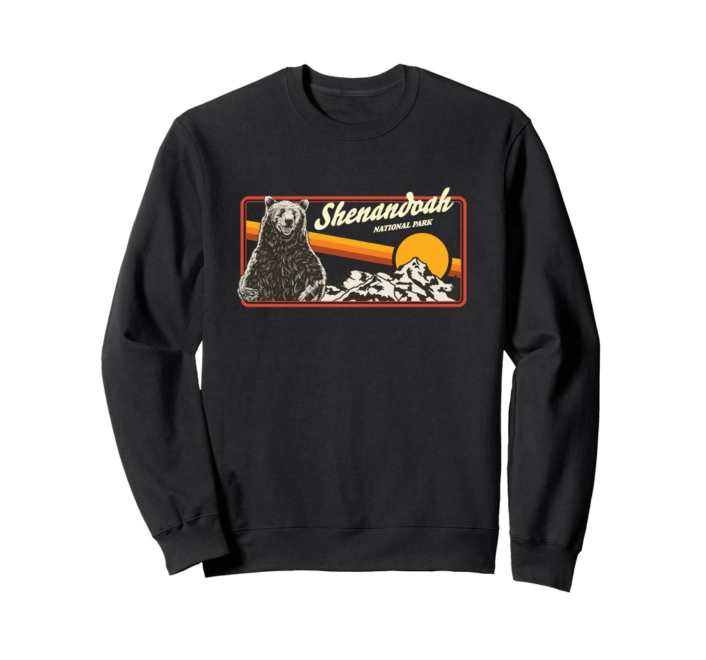 Shenandoah National Park Bear Sweatshirt - Fun Novelty Design Unisex - T-Shirt, Sweatshirt, Hoodie