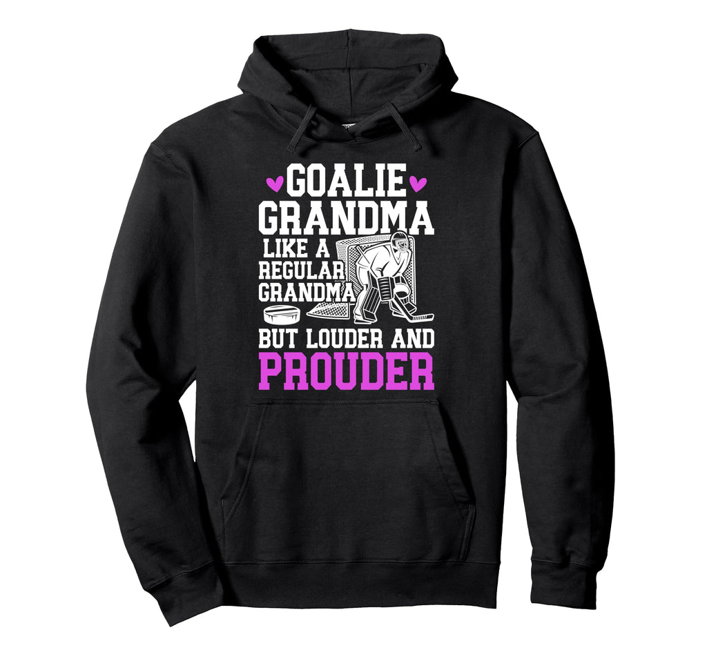 Hockey Goalie Grandma Definition Hockey Hoodie - Trendy Graphic Unisex - T-Shirt, Sweatshirt, Hoodie