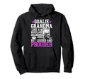 Hockey Goalie Grandma Definition Hockey Hoodie - Trendy Graphic Unisex - T-Shirt, Sweatshirt, Hoodie
