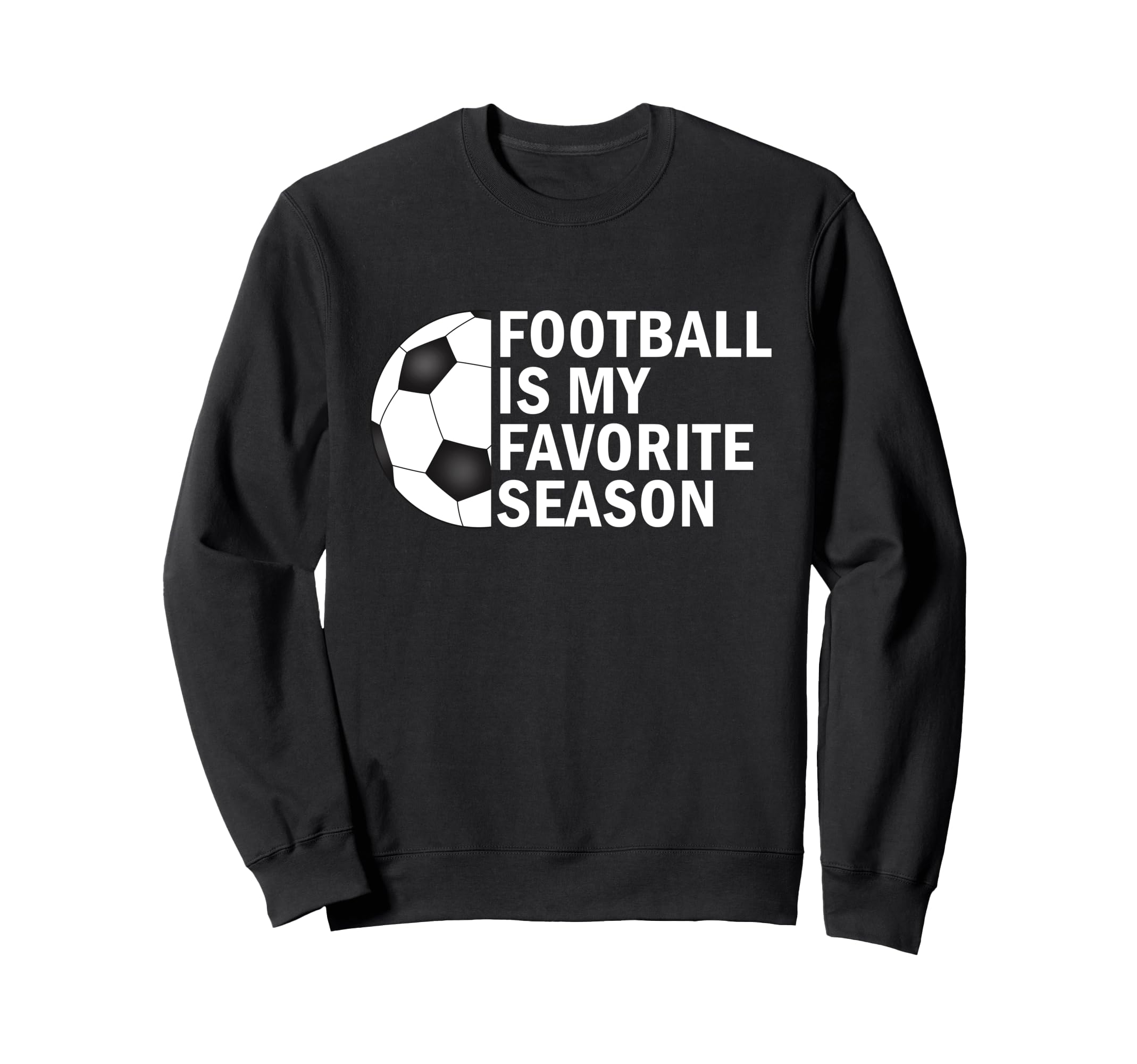 Football Is My Favorite Season Sweatshirt - Minimalist Print Men Women - T-Shirt, Sweatshirt, Hoodie