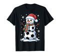 Funny Soccer Snowman Holiday Winter Vibes T-Shirt - Streetwear Style Unisex - T-Shirt, Sweatshirt, Hoodie