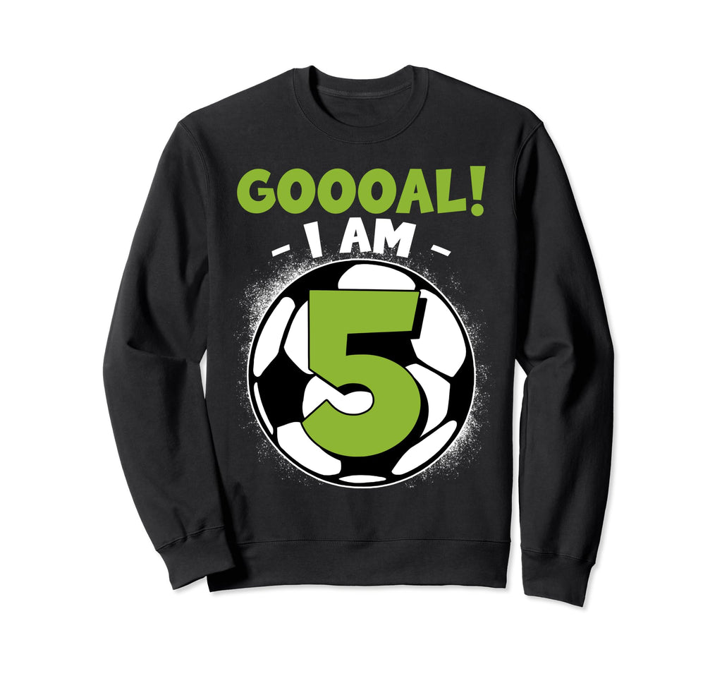 5 Year Old Birthday Soccer Themed Sweatshirt - Trendy Graphic for Adults - T-Shirt, Sweatshirt, Hoodie