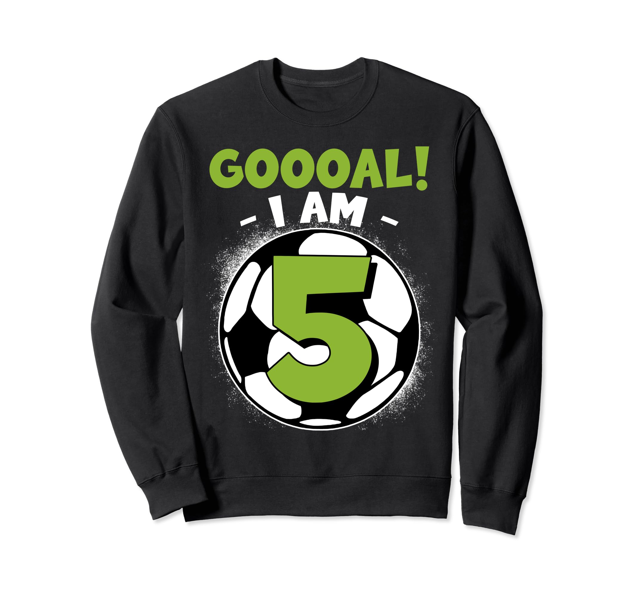 5 Year Old Birthday Soccer Themed Sweatshirt - Trendy Graphic for Adults - T-Shirt, Sweatshirt, Hoodie