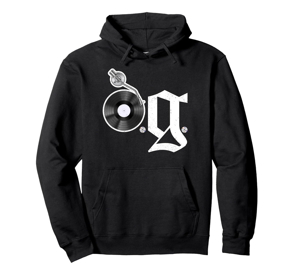 Old School Dad Pops Unc Vinyl Cd Og Hoodie - Streetwear Style for Adults - T-Shirt, Sweatshirt, Hoodie