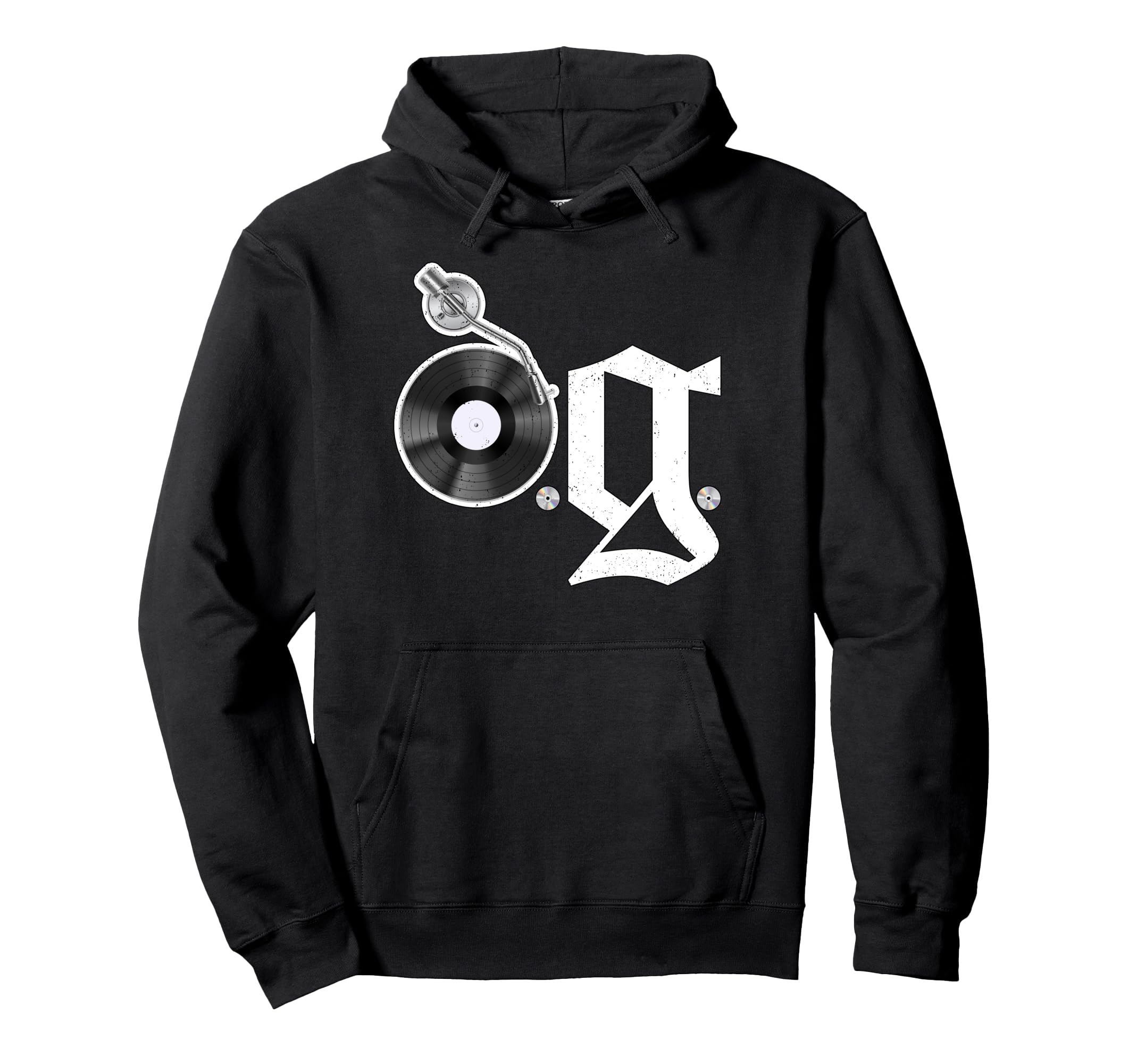 Old School Dad Pops Unc Vinyl Cd Og Hoodie - Streetwear Style for Adults - T-Shirt, Sweatshirt, Hoodie