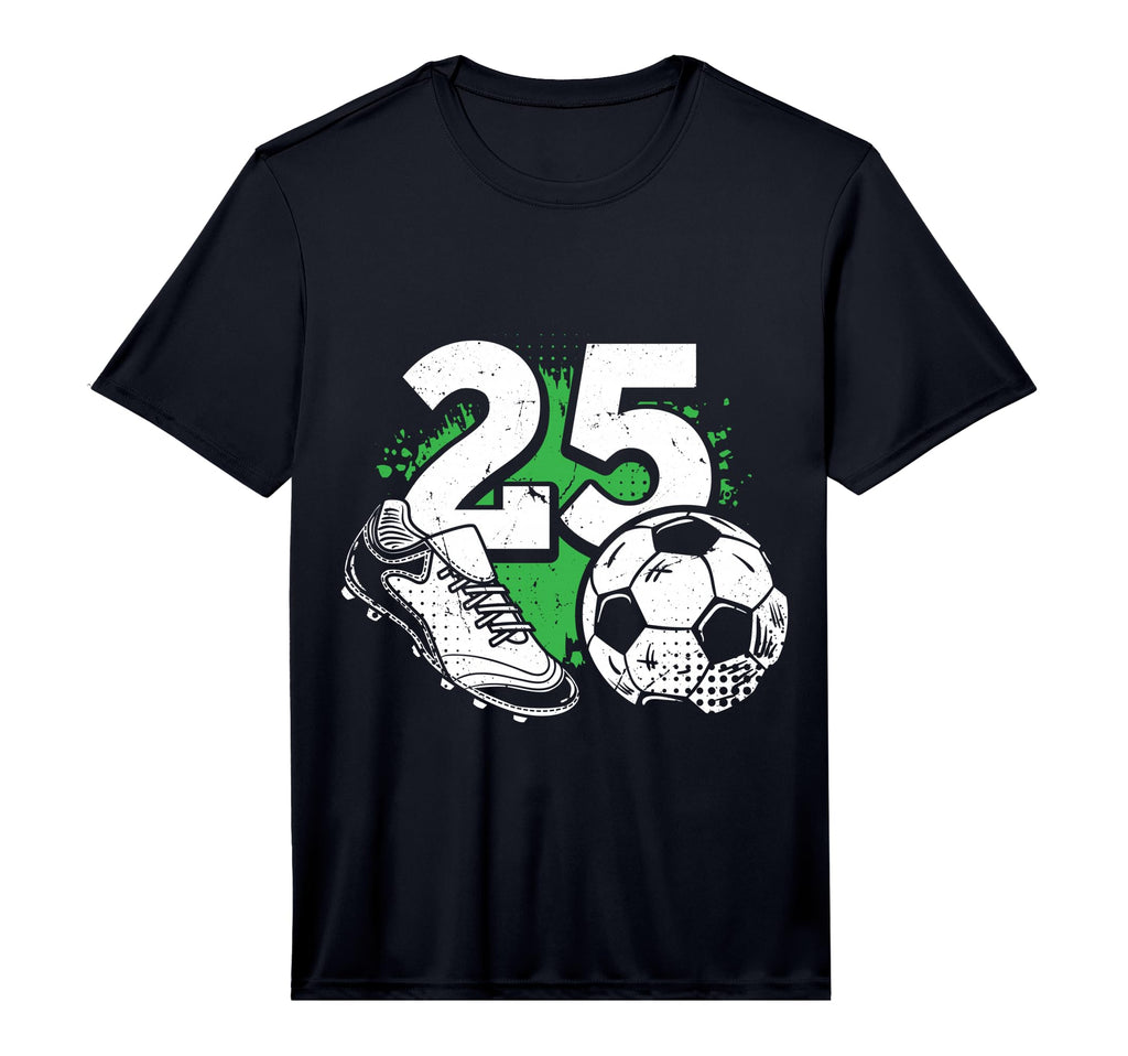 Mens 25Th Birthday Soccer Player T-Shirt - Custom Art Print Unisex - T-Shirt, Sweatshirt, Hoodie