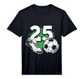 Mens 25Th Birthday Soccer Player T-Shirt - Custom Art Print Unisex - T-Shirt, Sweatshirt, Hoodie