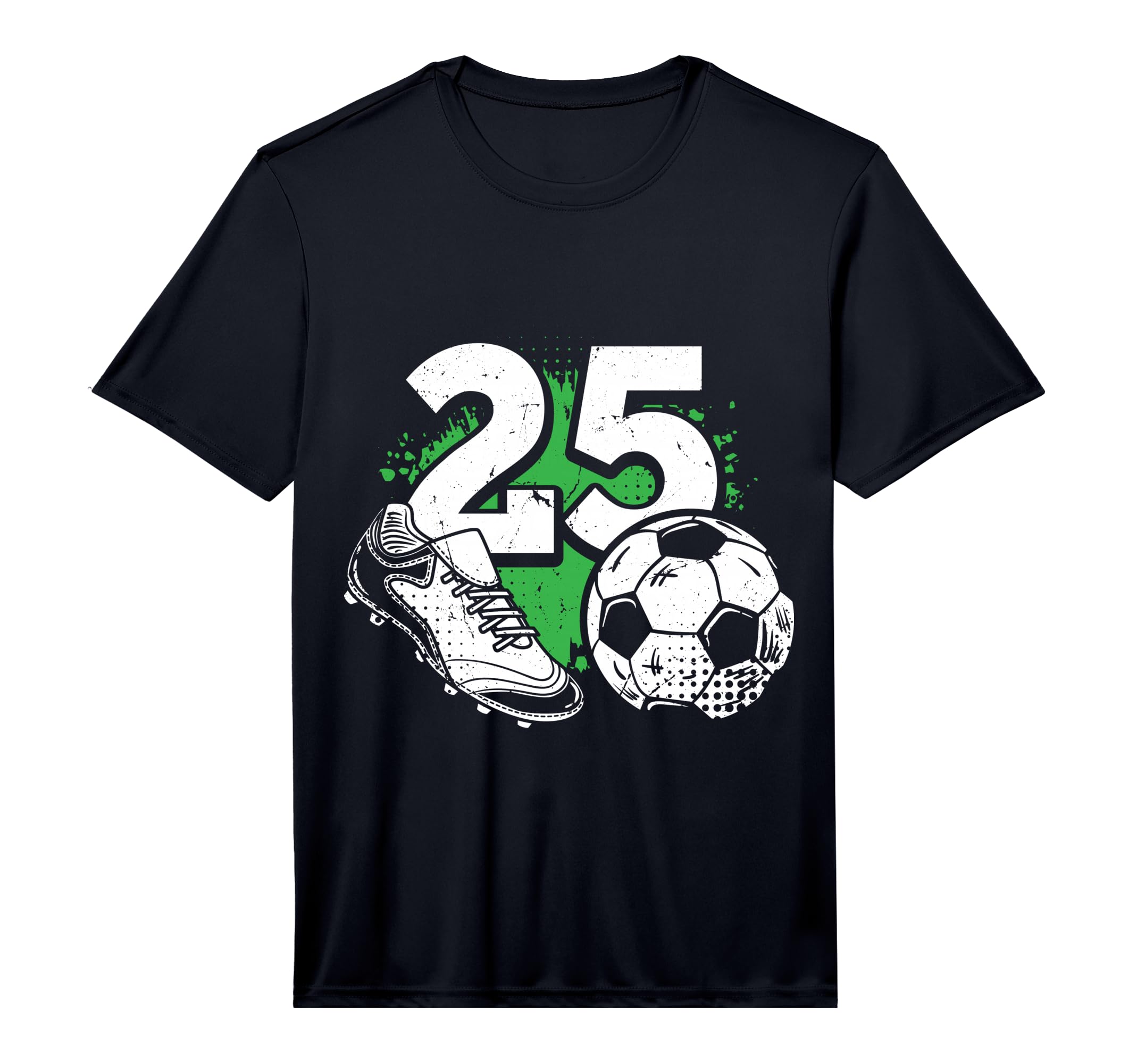 Mens 25Th Birthday Soccer Player T-Shirt - Custom Art Print Unisex - T-Shirt, Sweatshirt, Hoodie