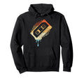 Dripping Cassette Tape Hoodie - Aesthetic Graphic Unisex - T-Shirt, Sweatshirt, Hoodie