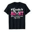 Lacrosse Goalie Aunt Funny Lacrosse T-Shirt - Minimalist Print Unisex - T-Shirt, Sweatshirt, Hoodie