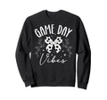 Game Day Vibes Soccer Game Day Sweatshirt - Fun Novelty Design for Adults - T-Shirt, Sweatshirt, Hoodie