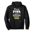 Proud Papa Soccer Senior 2026 Hoodie - Novelty Apparel for Adults - T-Shirt, Sweatshirt, Hoodie