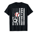 Dad Ballers Funny Usa Flag Soccer T-Shirt - Novelty Apparel for Adults - T-Shirt, Sweatshirt, Hoodie