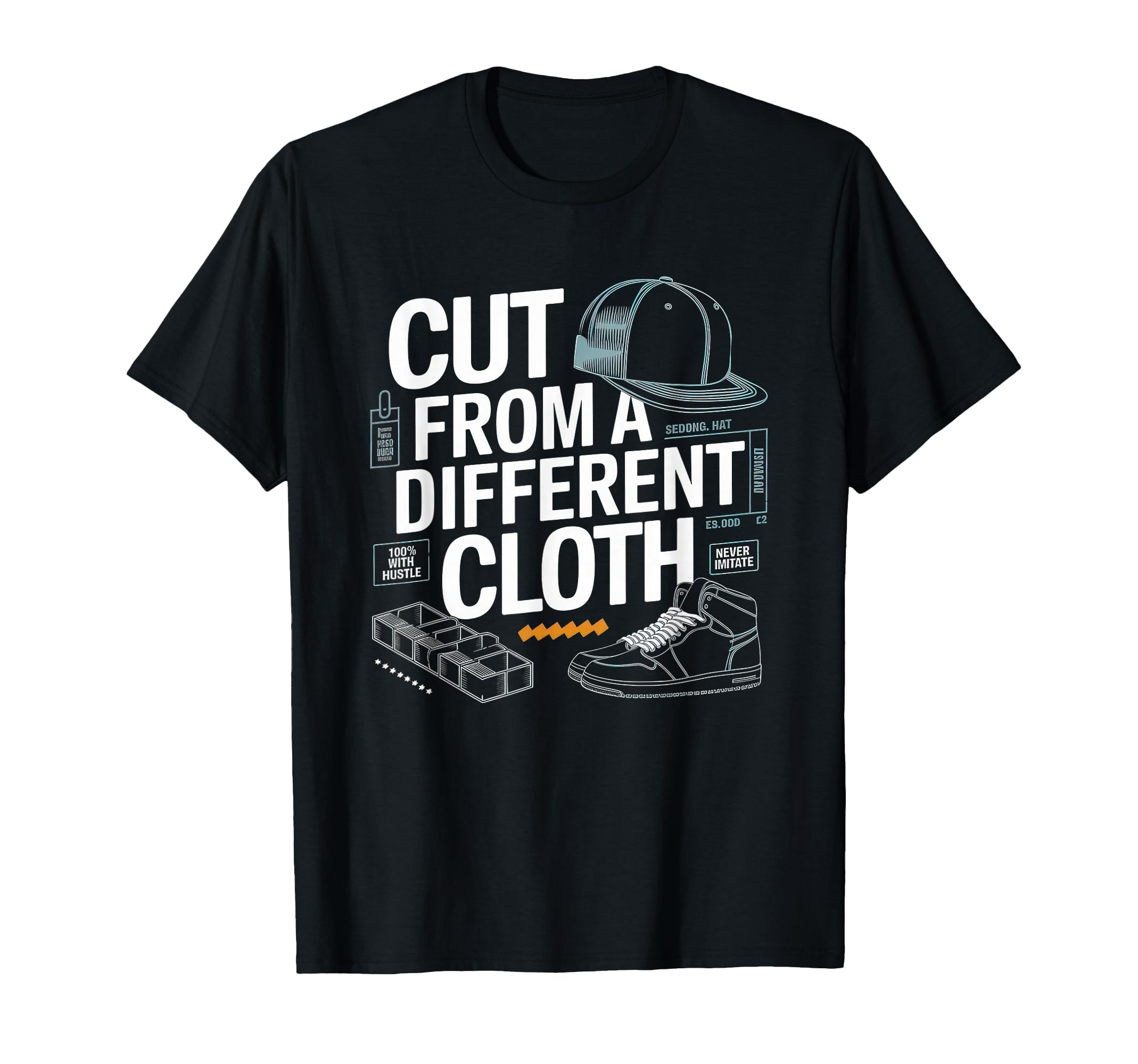 Cut From Different Cloth Urban Hip Hop T-Shirt - Streetwear Style Unisex - T-Shirt, Sweatshirt, Hoodie