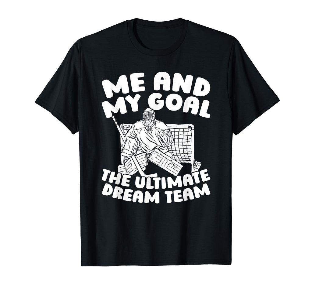 Hockey Goalkeeper Ice Hockey Goalie T-Shirt - Unique Graphic Men Women - T-Shirt, Sweatshirt, Hoodie