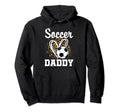 Soccer Daddy Leopard Heart Hoodie - Casual Everyday Wear Men Women - T-Shirt, Sweatshirt, Hoodie