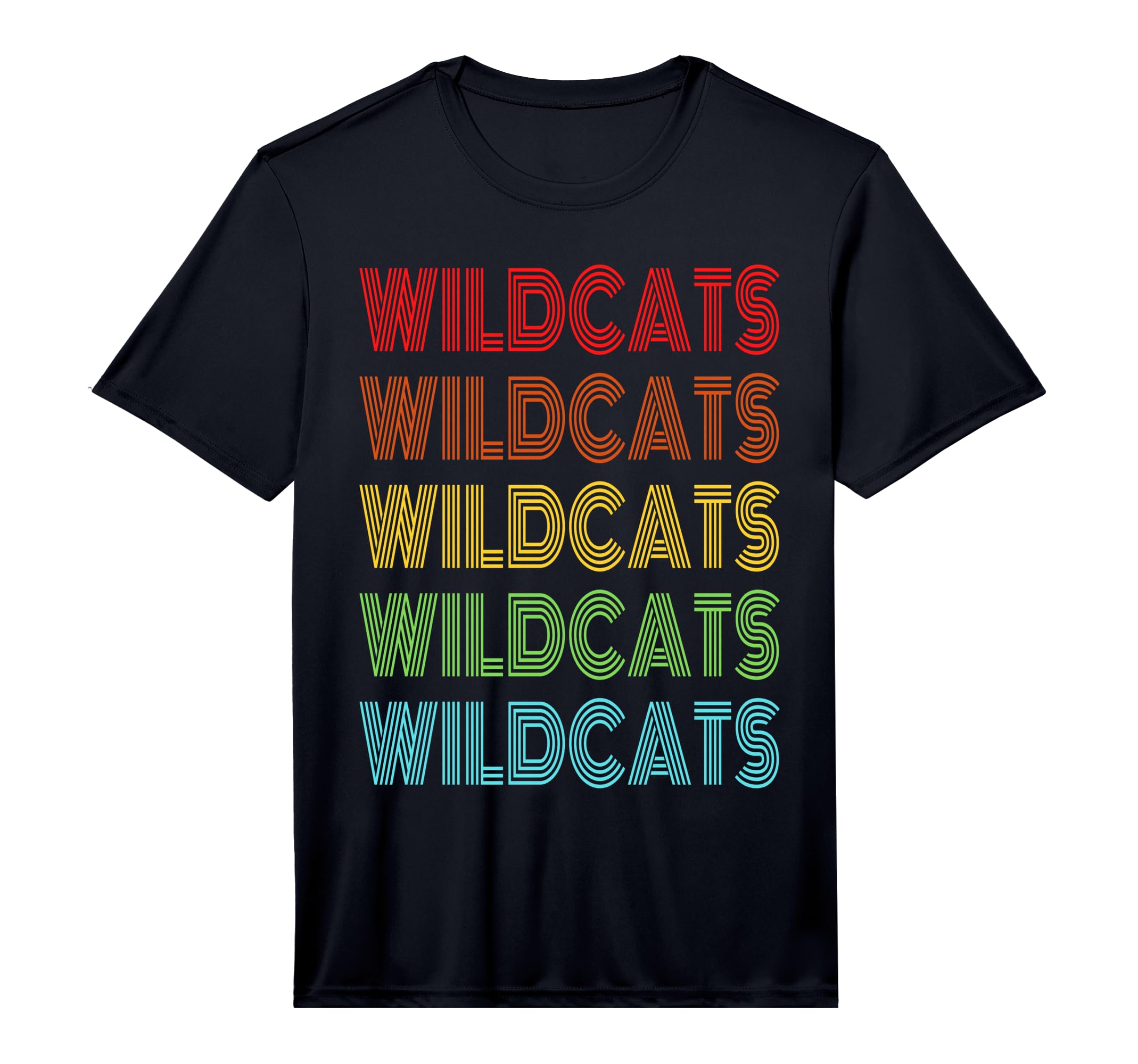 Wildcats School Sports Fan Team T-Shirt - Casual Everyday Wear for Adults - T-Shirt, Sweatshirt, Hoodie