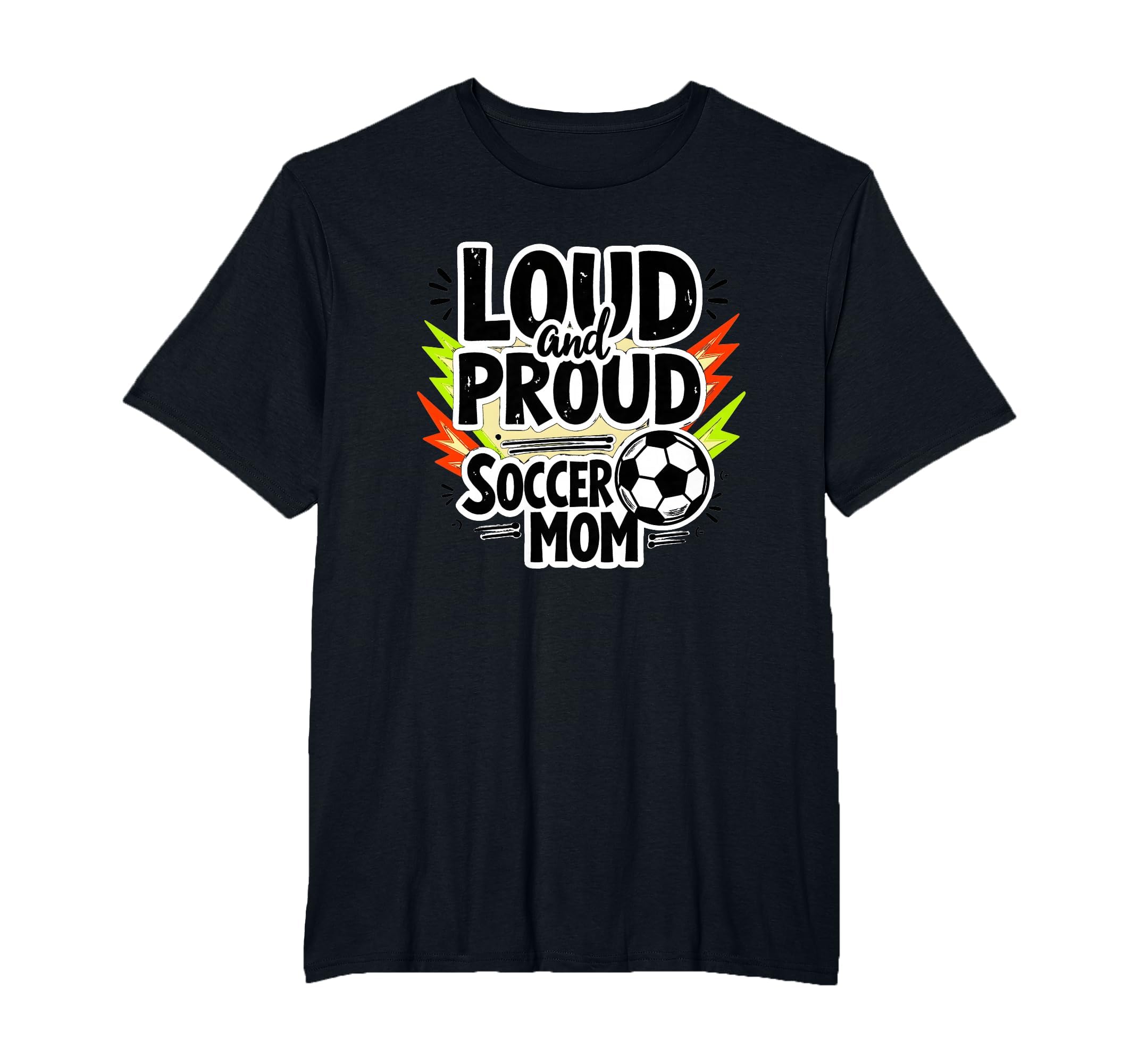 Loud And Proud Soccer Mom Mens Big Sweatshirt - Unique Graphic for Adults - T-Shirt, Sweatshirt, Hoodie
