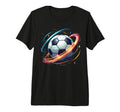 Soccer Ball Space Elements Soccer T-Shirt - Trendy Graphic Men Women - T-Shirt, Sweatshirt, Hoodie