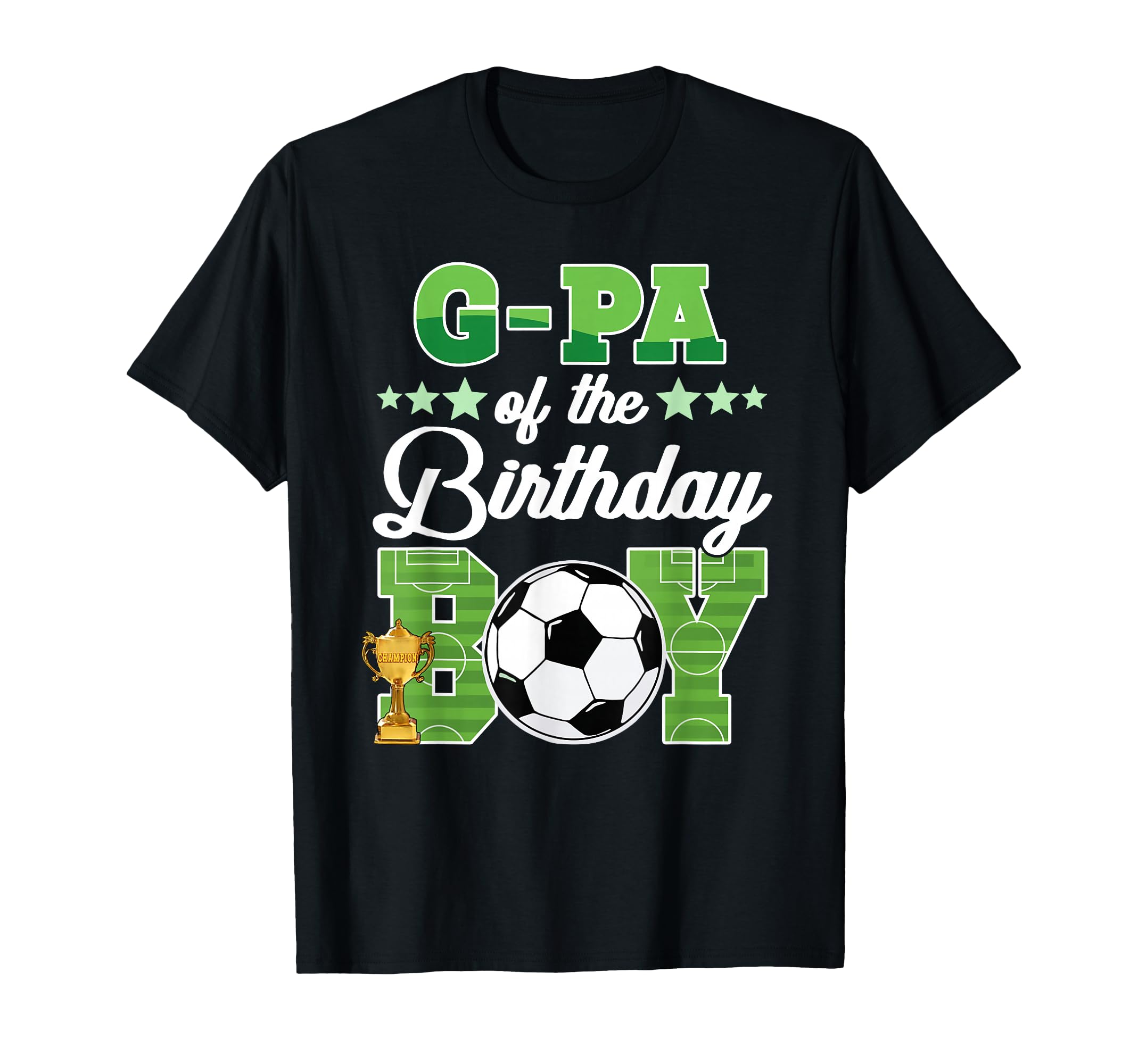 Soccer G Pa Birthday Party Soccer T-Shirt - Unique Graphic for Adults - T-Shirt, Sweatshirt, Hoodie
