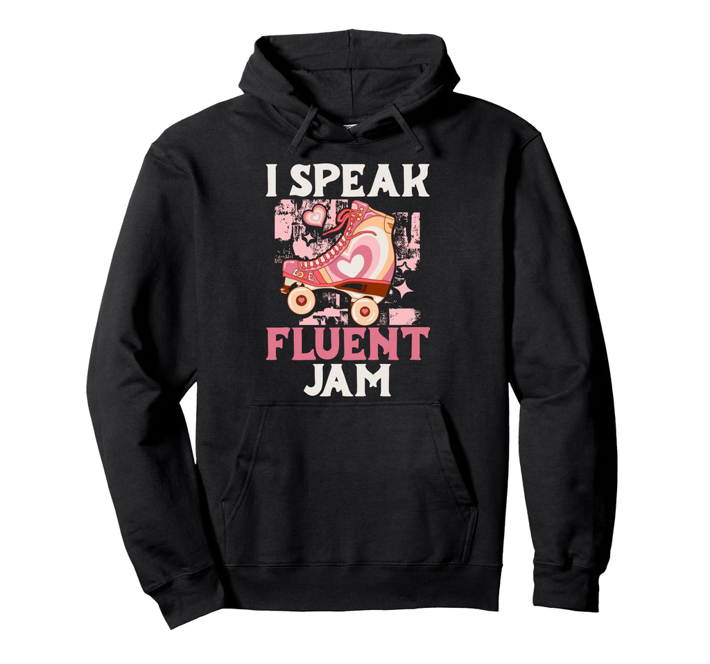 Roller Derby Skate Colorful Roller Skating Hoodie - Unique Graphic Unisex - T-Shirt, Sweatshirt, Hoodie