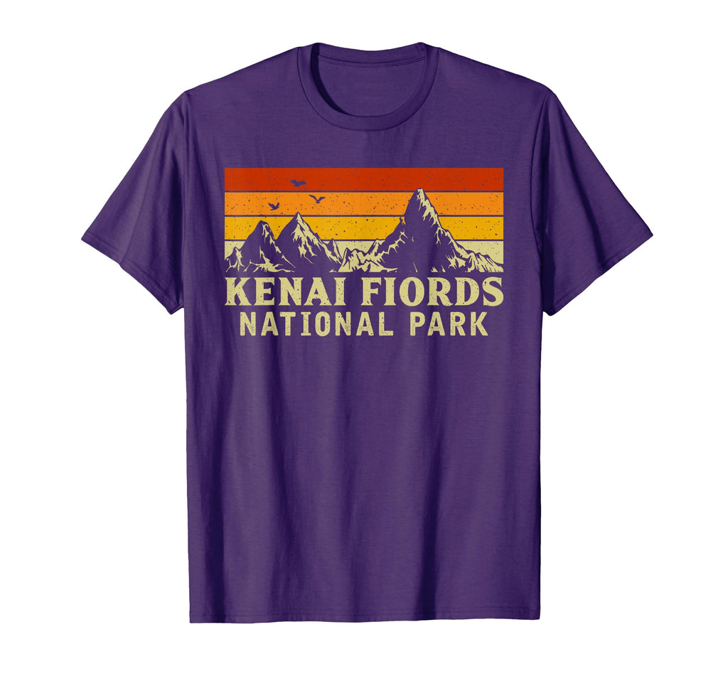 Mountain Graphics Kenai Fiords National T-Shirt - Streetwear Style Unisex - T-Shirt, Sweatshirt, Hoodie