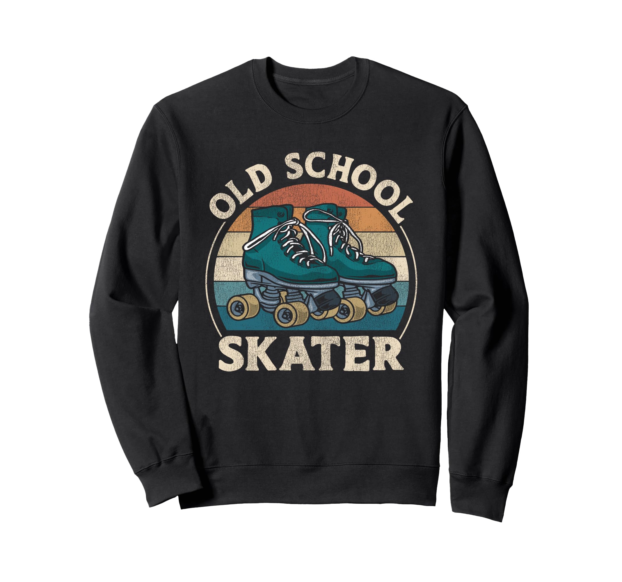 Roller Skating Skate 1970S Sweatshirt - Novelty Apparel Unisex - T-Shirt, Sweatshirt, Hoodie