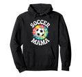 Soccer Mama Mom Tie Dye Hoodie - Custom Art Print Unisex - T-Shirt, Sweatshirt, Hoodie