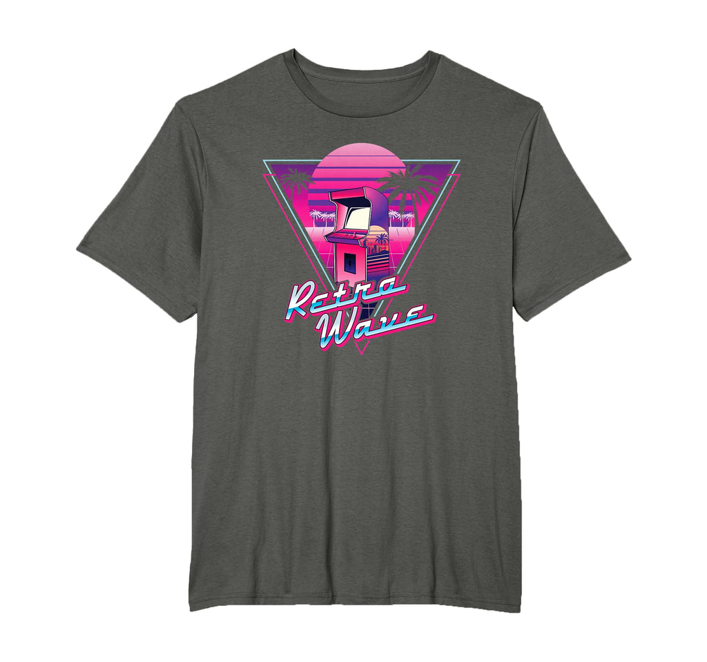80S Retrowave Synthwave Video Game T-Shirt - Custom Art Print Unisex - T-Shirt, Sweatshirt, Hoodie