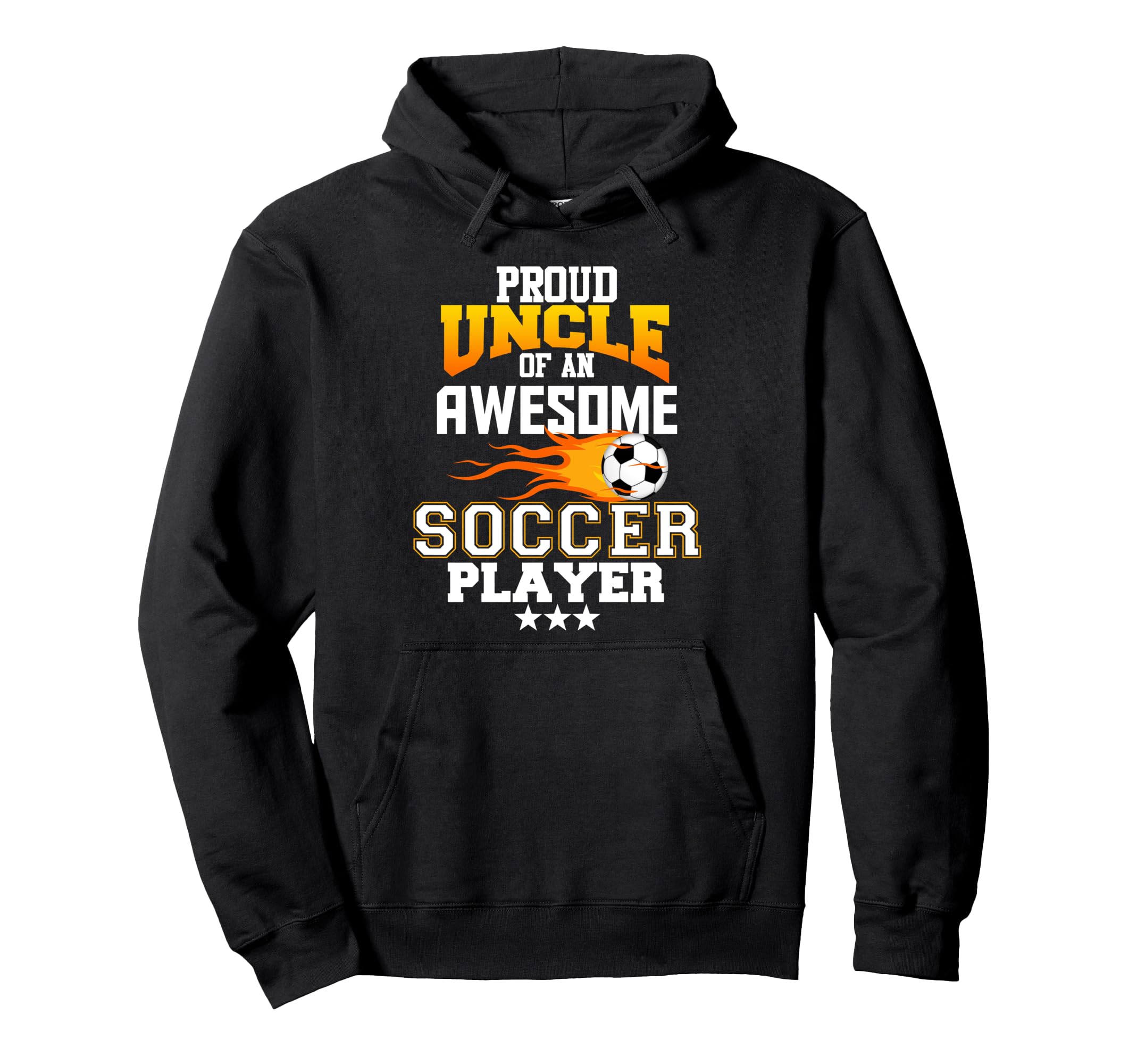 Uncle Soccer Player Expert Sports Hoodie - Graphic Print for Adults - T-Shirt, Sweatshirt, Hoodie