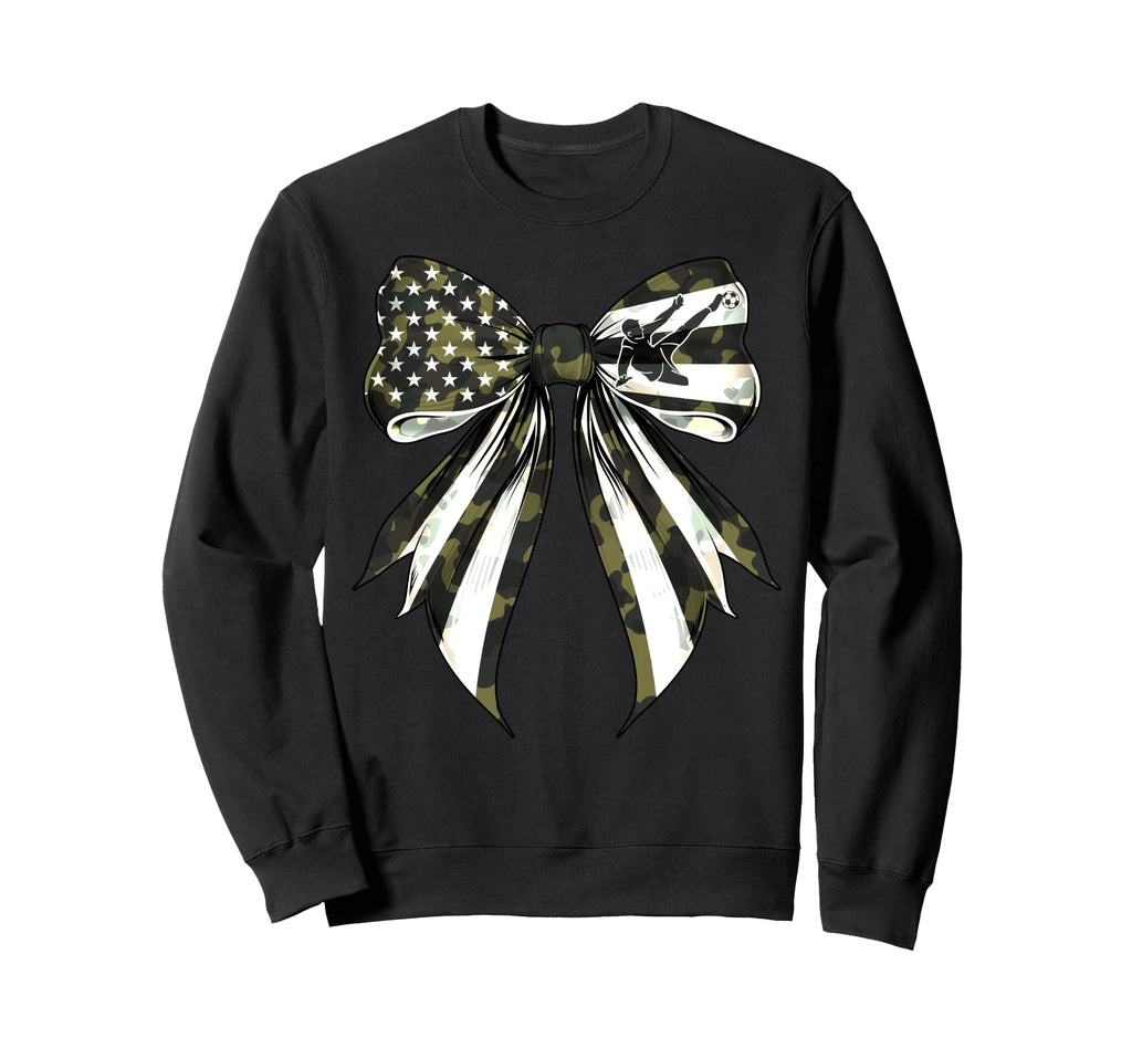 Soccer Player 4Th July American Sweatshirt - Trendy Graphic for Adults - T-Shirt, Sweatshirt, Hoodie