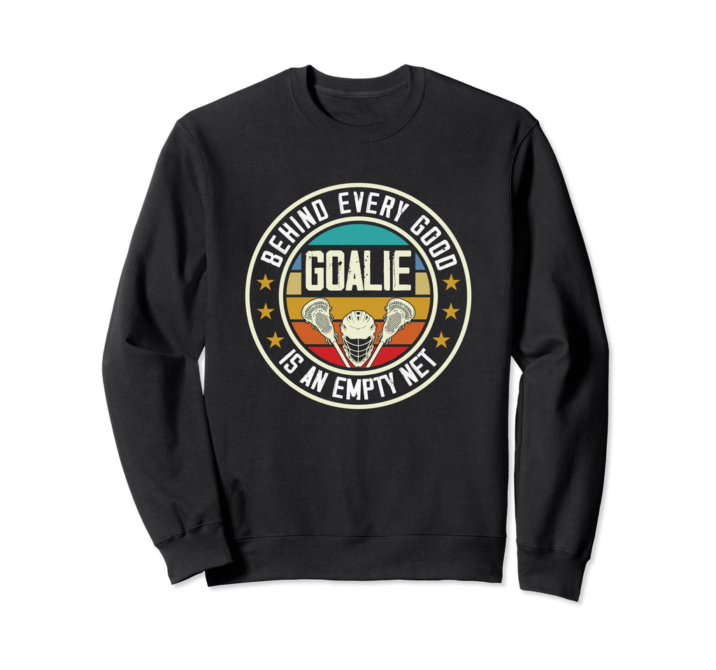 Lacrosse Goalkeeper Lax Player Sweatshirt - Unique Graphic for Adults - T-Shirt, Sweatshirt, Hoodie
