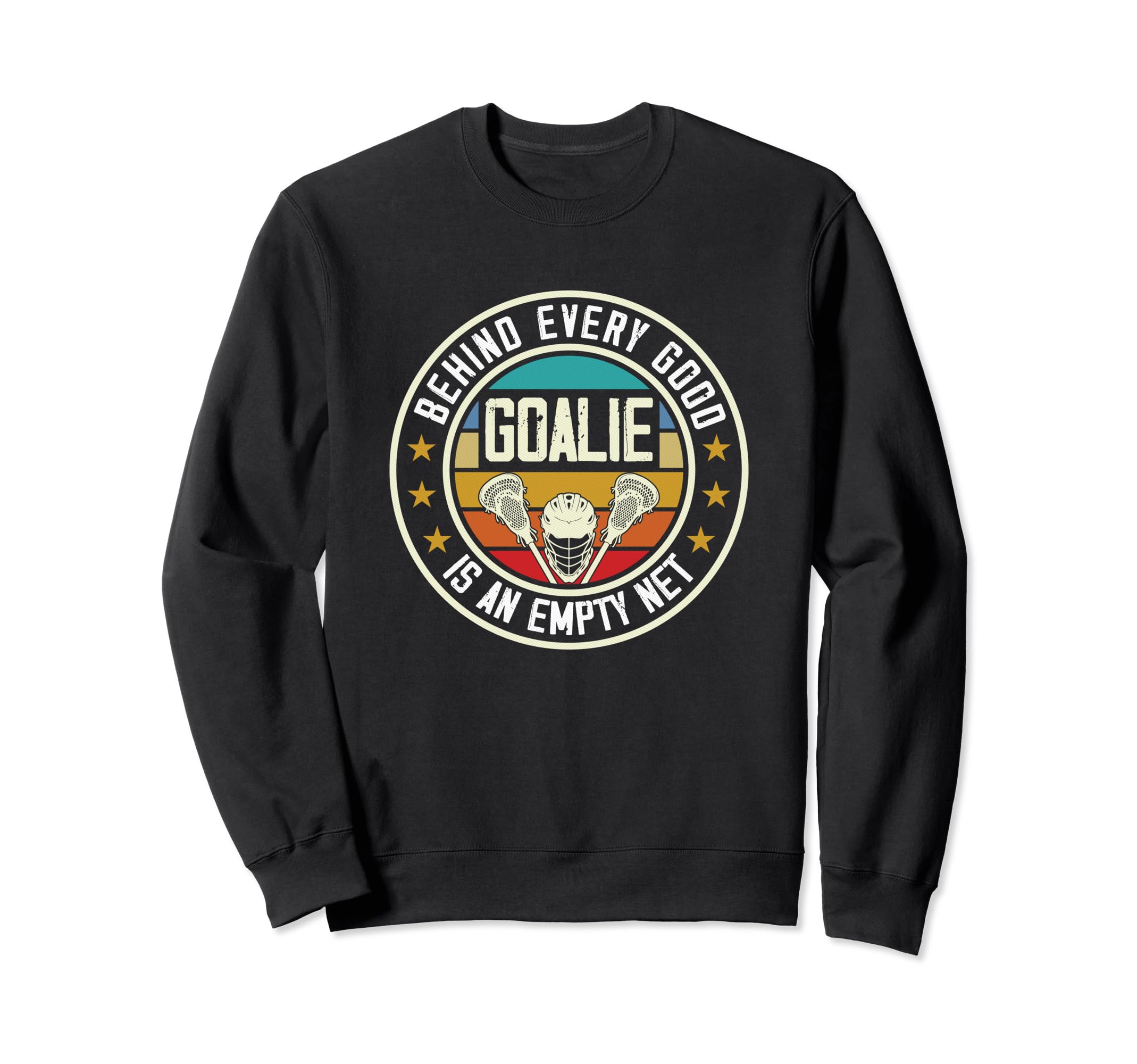 Lacrosse Goalkeeper Lax Player Sweatshirt - Unique Graphic for Adults - T-Shirt, Sweatshirt, Hoodie