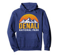 Denali National Park Alaska Mountains Hoodie - Graphic Print for Adults - T-Shirt, Sweatshirt, Hoodie