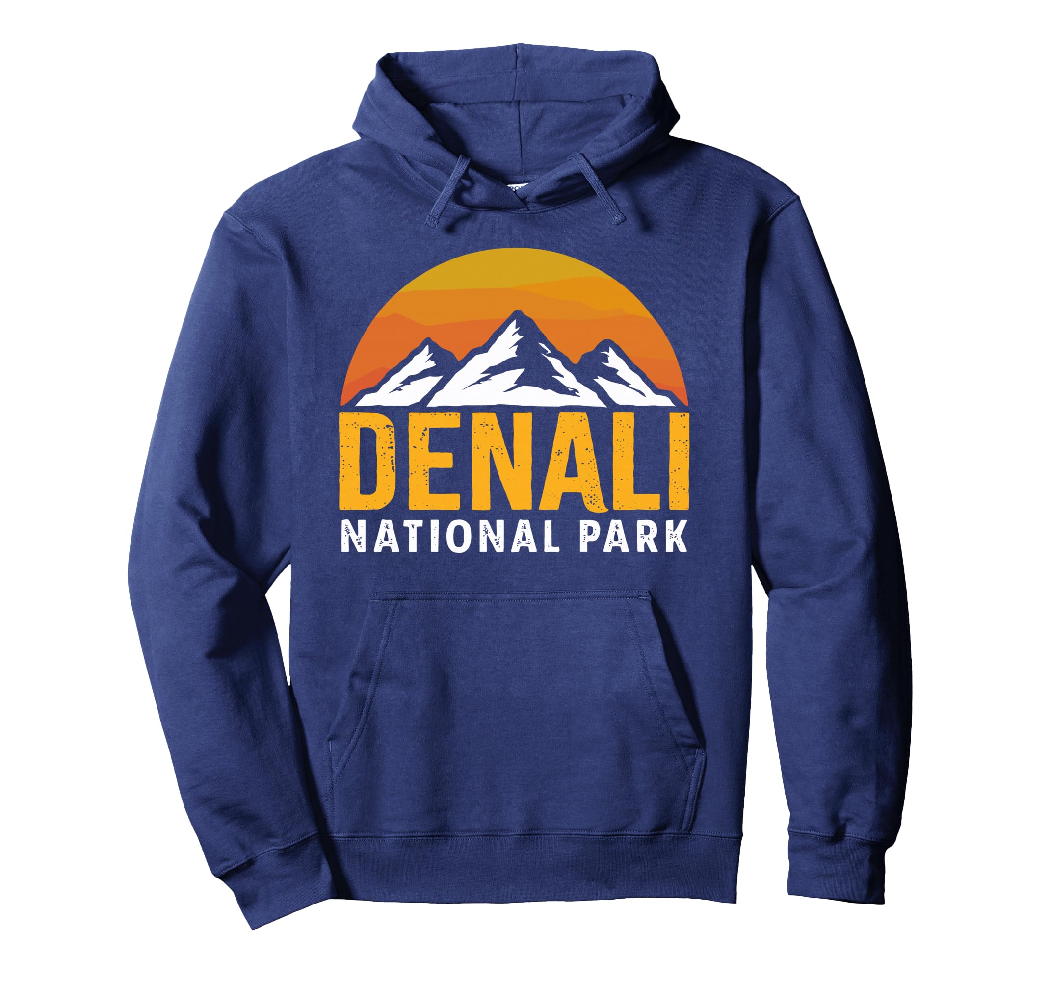 Denali National Park Alaska Mountains Hoodie - Graphic Print for Adults - T-Shirt, Sweatshirt, Hoodie