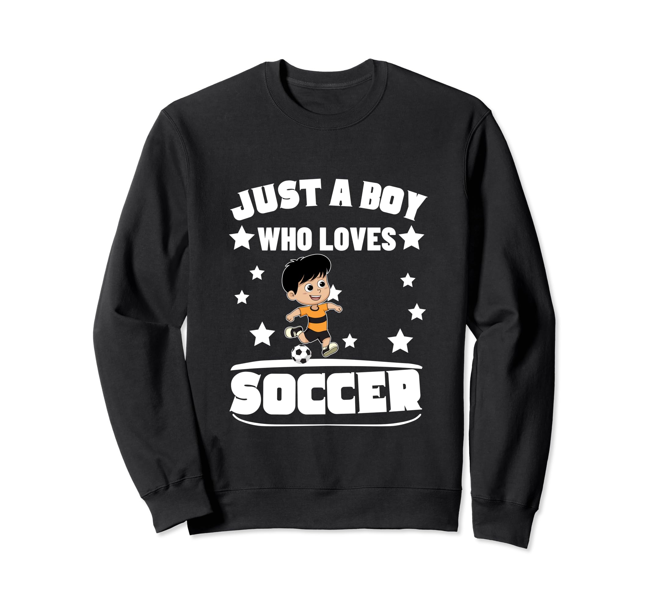 Soccer Player Just Who Loves Sweatshirt - Fun Novelty Design Men Women - T-Shirt, Sweatshirt, Hoodie