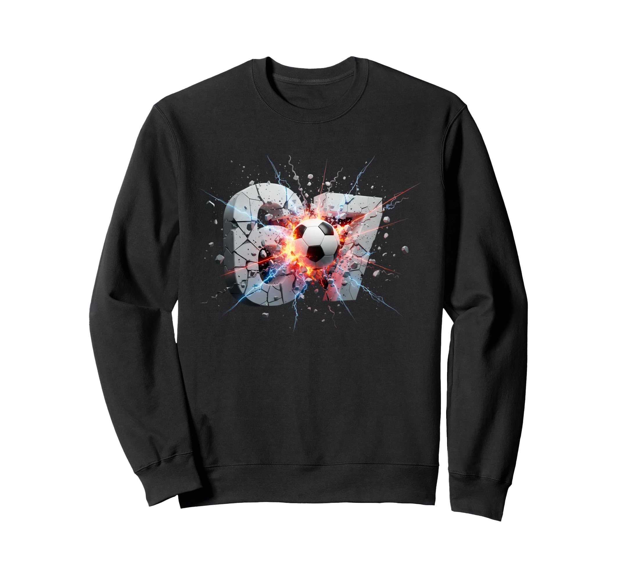 Soccer Player Soccer Lover 67 Meme Game Sweatshirt - Unique Graphic Unisex - T-Shirt, Sweatshirt, Hoodie