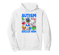 Autism Soccer Mom Mama Autism Awareness Hoodie - Trendy Graphic Men Women - T-Shirt, Sweatshirt, Hoodie