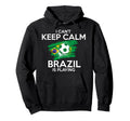 Brazil Soccer Football Game Player Fan Hoodie - Graphic Print for Adults - T-Shirt, Sweatshirt, Hoodie