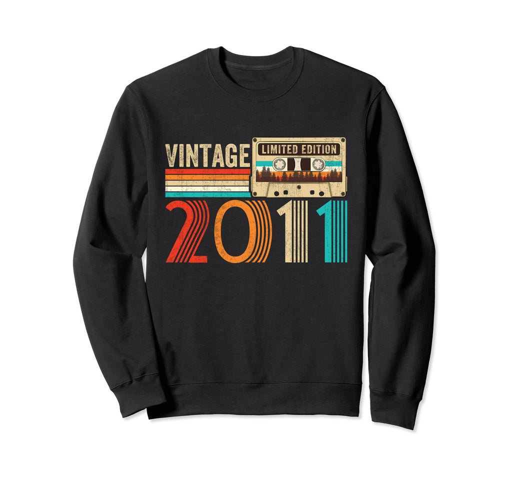 14 Year Old Born 2011 14Th Sweatshirt - Casual Everyday Wear for Adults - T-Shirt, Sweatshirt, Hoodie
