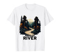 Kasilof River Minimalist River Kasilof T-Shirt - Aesthetic Graphic Unisex - T-Shirt, Sweatshirt, Hoodie