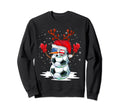 Soccer Snowman Funny Santa Hat Sweatshirt - Trendy Graphic Men Women - T-Shirt, Sweatshirt, Hoodie