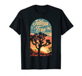 Joshua Tree Sunset National Park 80S T-Shirt - Custom Art Print Men Women - T-Shirt, Sweatshirt, Hoodie