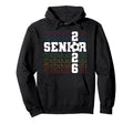 Senior 2026 Graduate Class 2026 Soccer Hoodie - Graphic Print for Adults - T-Shirt, Sweatshirt, Hoodie