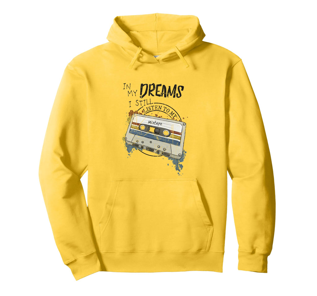 Dreams Music Mixtapes Cassette Lifestyle Hoodie - Aesthetic Graphic Unisex - T-Shirt, Sweatshirt, Hoodie