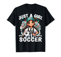 Just Who Loves Soccer Funny T-Shirt - Fun Novelty Design Unisex - T-Shirt, Sweatshirt, Hoodie