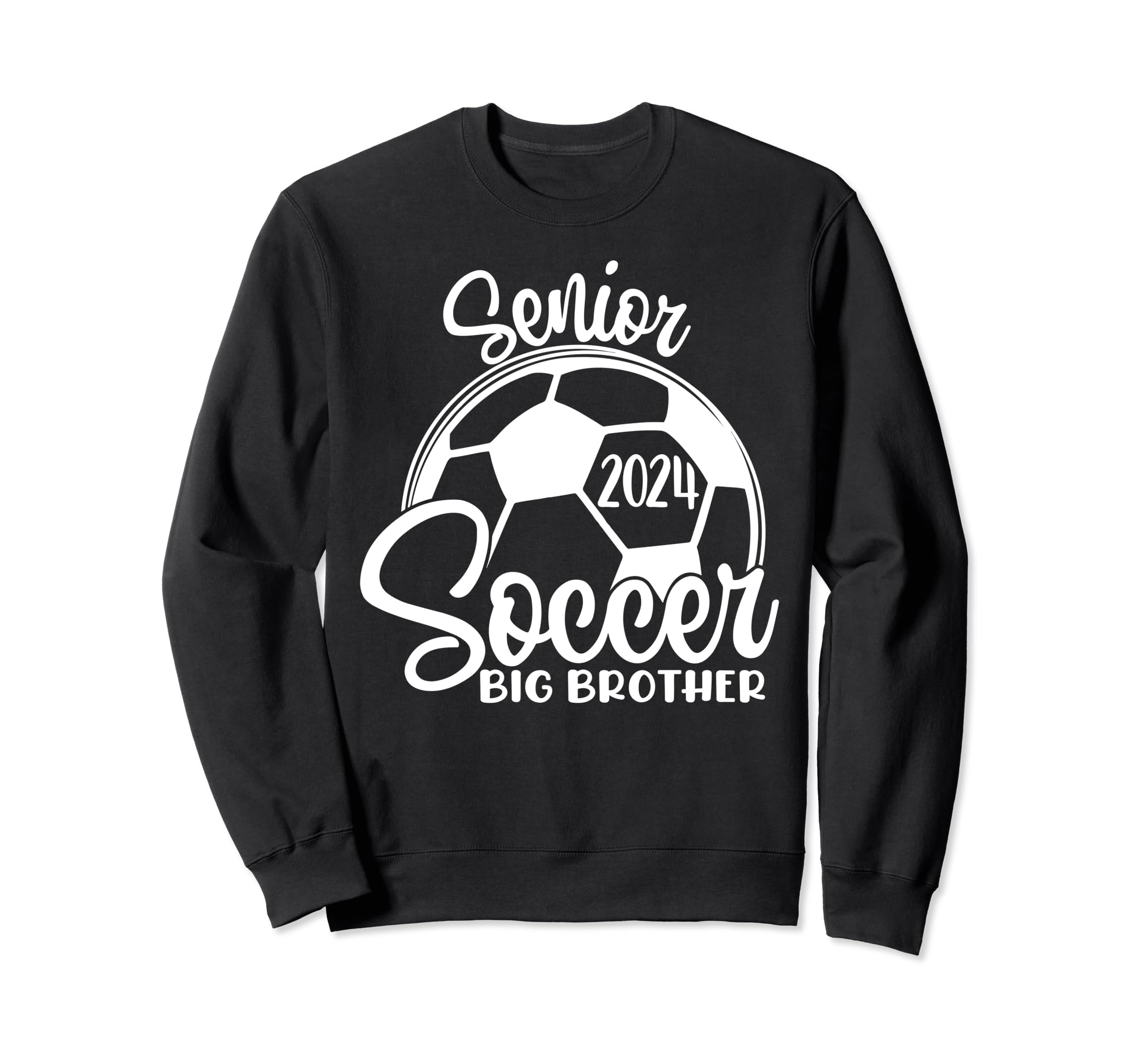 Senior Soccer Big Brother 2024 Class Sweatshirt - Unique Graphic Men Women - T-Shirt, Sweatshirt, Hoodie