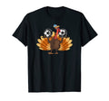Funny Turkey Thanksgiving Soccer T-Shirt - Streetwear Style Men Women - T-Shirt, Sweatshirt, Hoodie