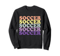 Soccer Soccer Lovers Sweatshirt - Minimalist Print Men Women - T-Shirt, Sweatshirt, Hoodie